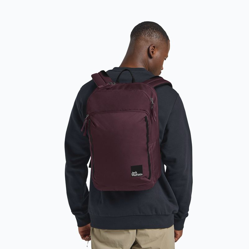 Městský batoh Jack Wolfskin Terracade 24 l amaranth 9
