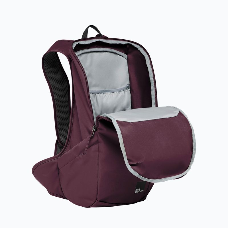 Dámský městský batoh Jack Wolfskin Waimea 15 l amarantový 6