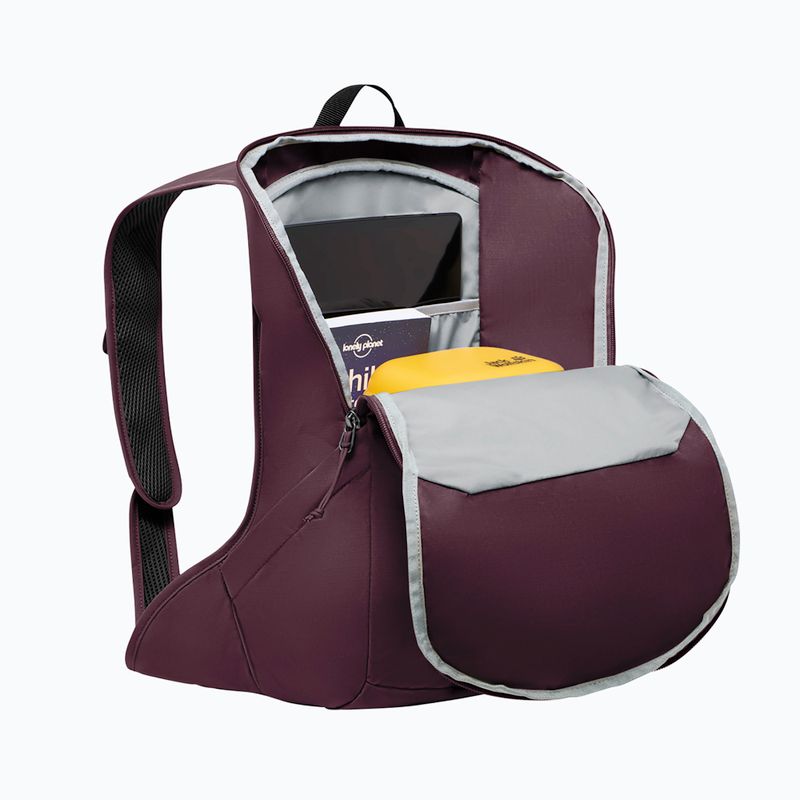 Dámský městský batoh Jack Wolfskin Waimea 15 l amarantový 7