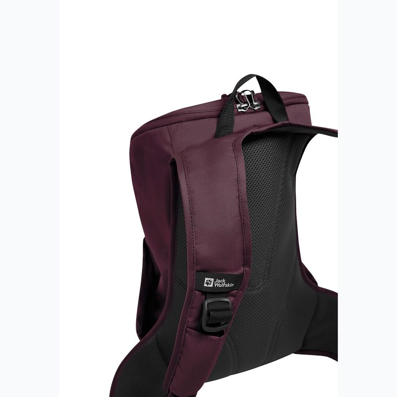 Dámský městský batoh Jack Wolfskin Waimea 15 l amarantový 8