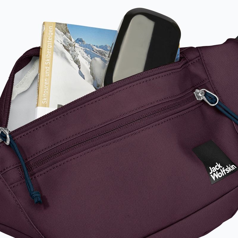 Ledvinka Jack Wolfskin Konya Hipbag 2 l amarantová 6