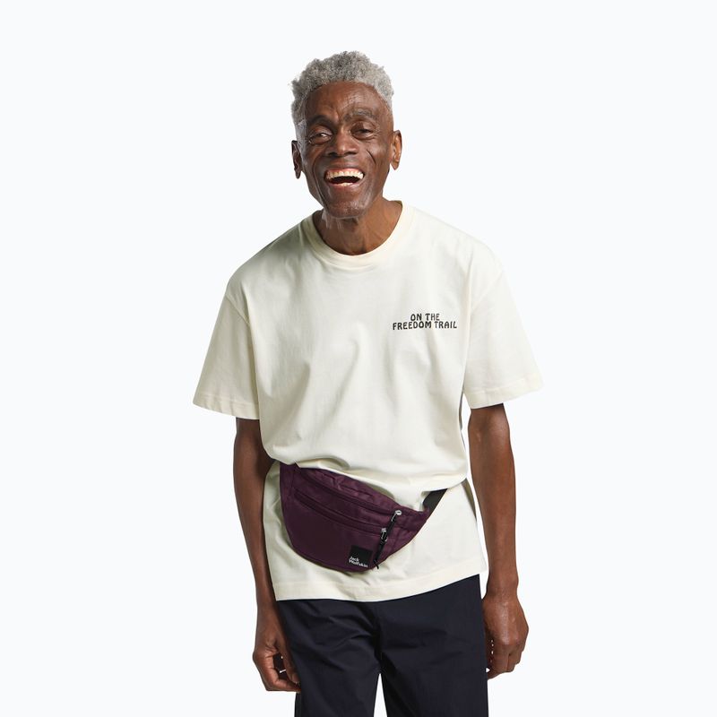 Ledvinka Jack Wolfskin Konya Hipbag 2 l amaranth 7