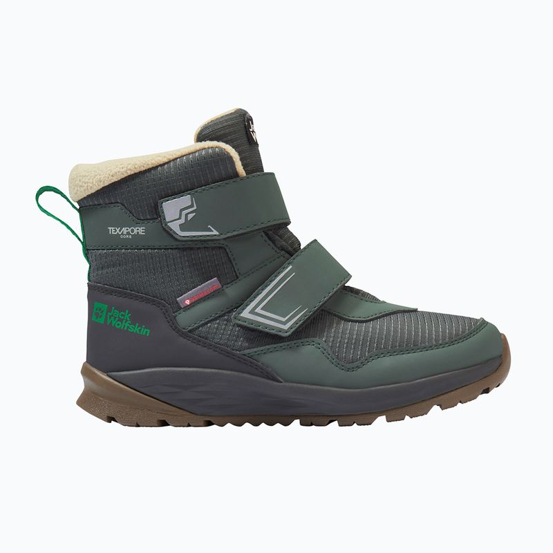 Dětské boty Jack Wolfskin Polar Bear-B Texapore Mid Vc mystic green