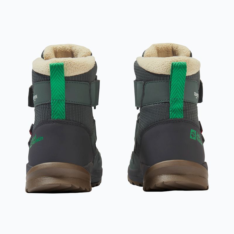 Dětské boty Jack Wolfskin Polar Bear-B Texapore Mid Vc mystic green 4