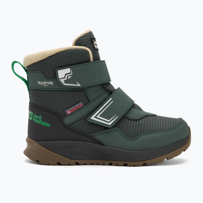 Dětské boty Jack Wolfskin Polar Bear-B Texapore Mid Vc mystic green 2