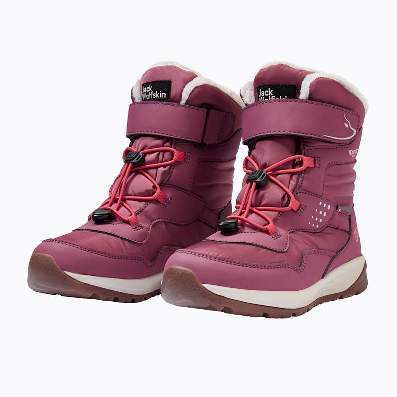 Dětské boty Jack Wolfskin Polar Bear-G Texapore High Vc raisin 3