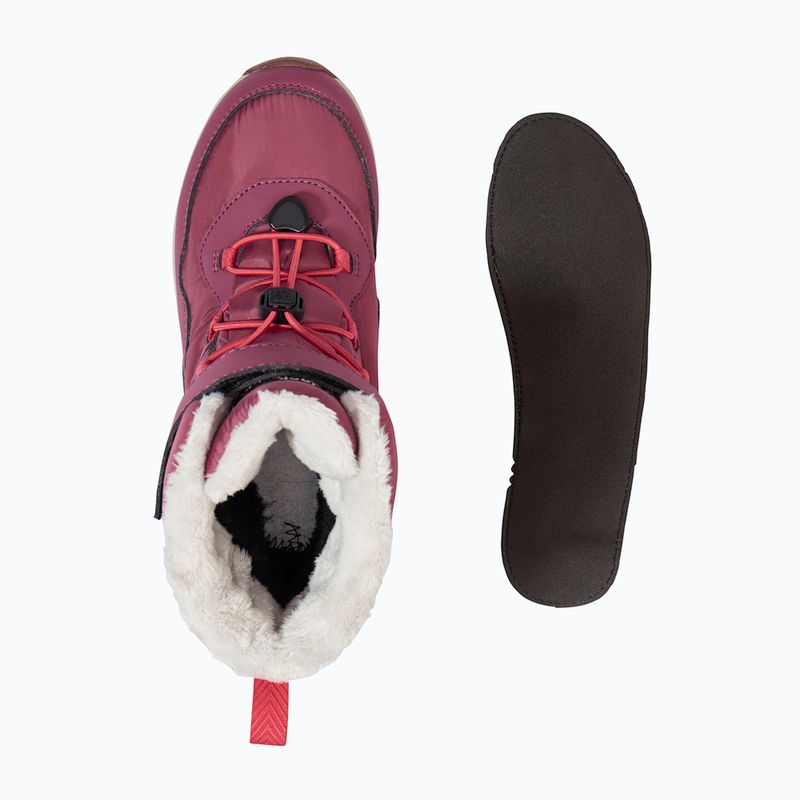 Dětské boty Jack Wolfskin Polar Bear-G Texapore High Vc raisin 6