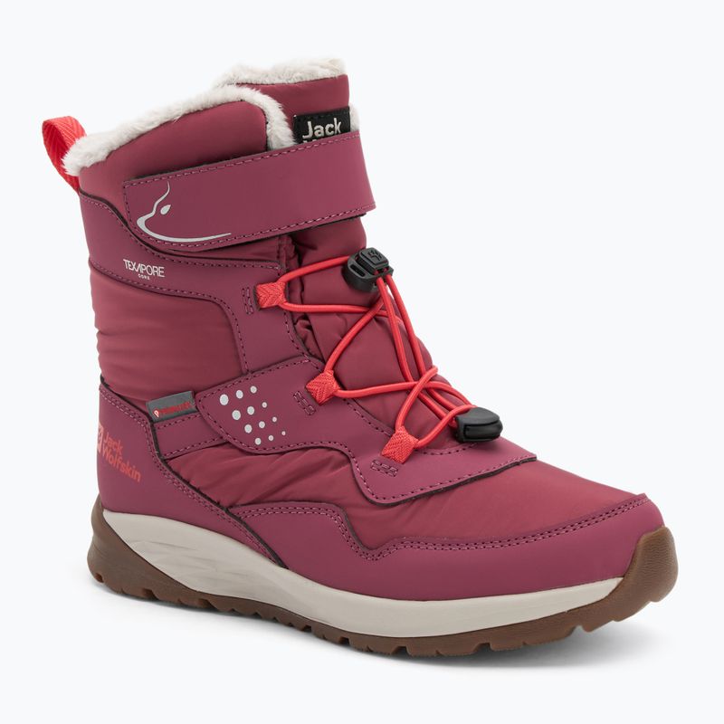 Dětské boty Jack Wolfskin Polar Bear-G Texapore High Vc raisin
