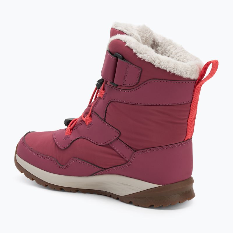 Dětské boty Jack Wolfskin Polar Bear-G Texapore High Vc raisin 3