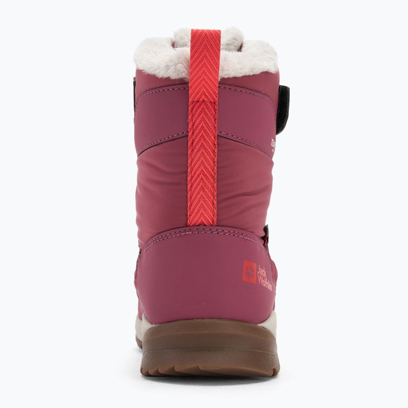 Dětské boty Jack Wolfskin Polar Bear-G Texapore High Vc raisin 6
