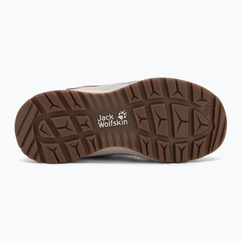 Dětské boty Jack Wolfskin Polar Bear-B Texapore Mid Vc raisin 4