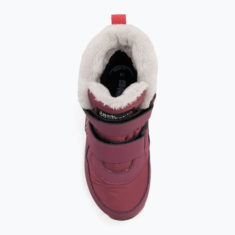 Dětské boty Jack Wolfskin Polar Bear-B Texapore Mid Vc raisin 5