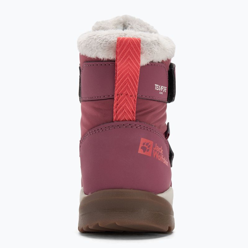 Dětské boty Jack Wolfskin Polar Bear-B Texapore Mid Vc raisin 6