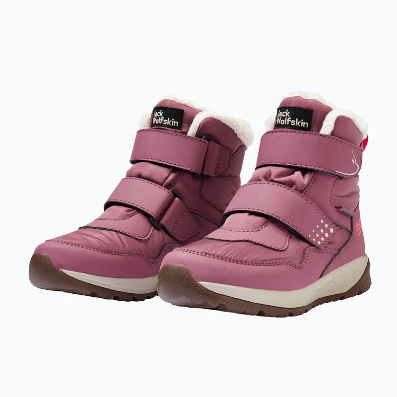 Dětské boty Jack Wolfskin Polar Bear-B Texapore Mid Vc raisin 3
