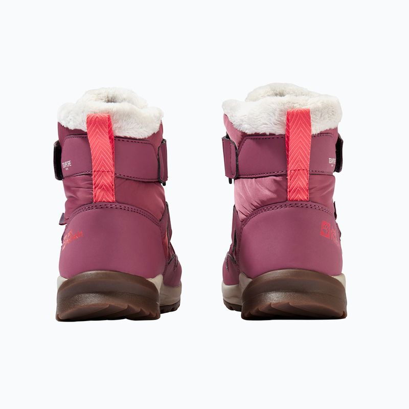 Dětské boty Jack Wolfskin Polar Bear-B Texapore Mid Vc raisin 4