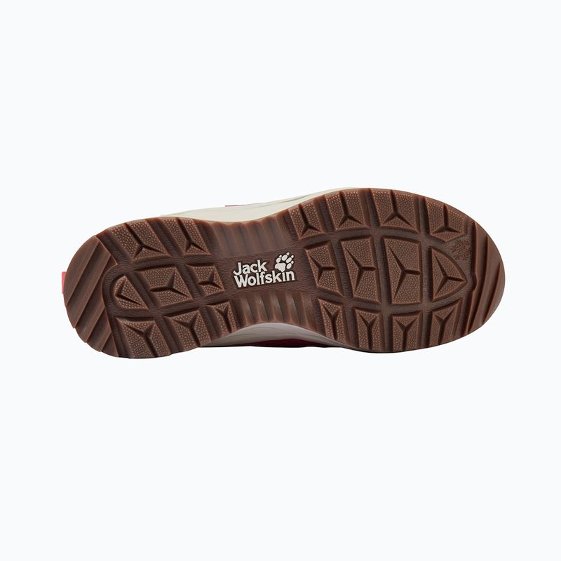 Dětské boty Jack Wolfskin Polar Bear-B Texapore Mid Vc raisin 7