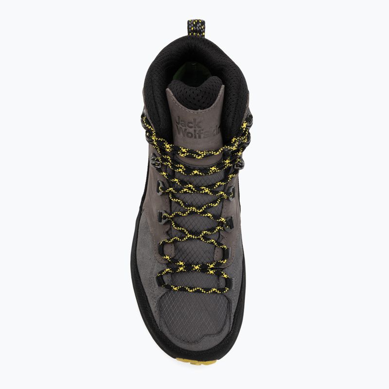 Pánské trekingové boty Jack Wolfskin Cyrox Texapore Mid slate 5