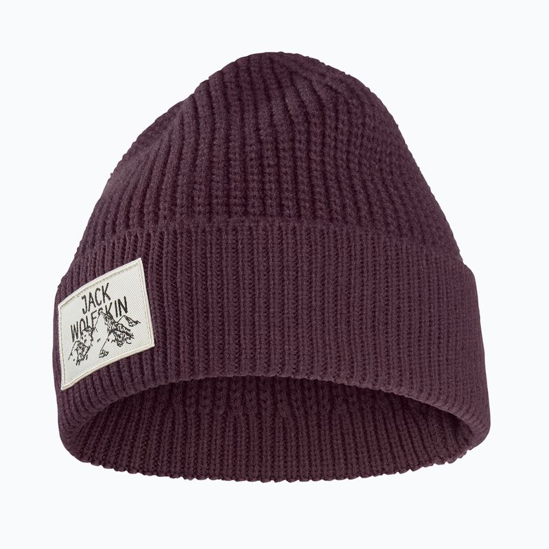 Zimní čepice Jack Wolfskin Badge amaranth