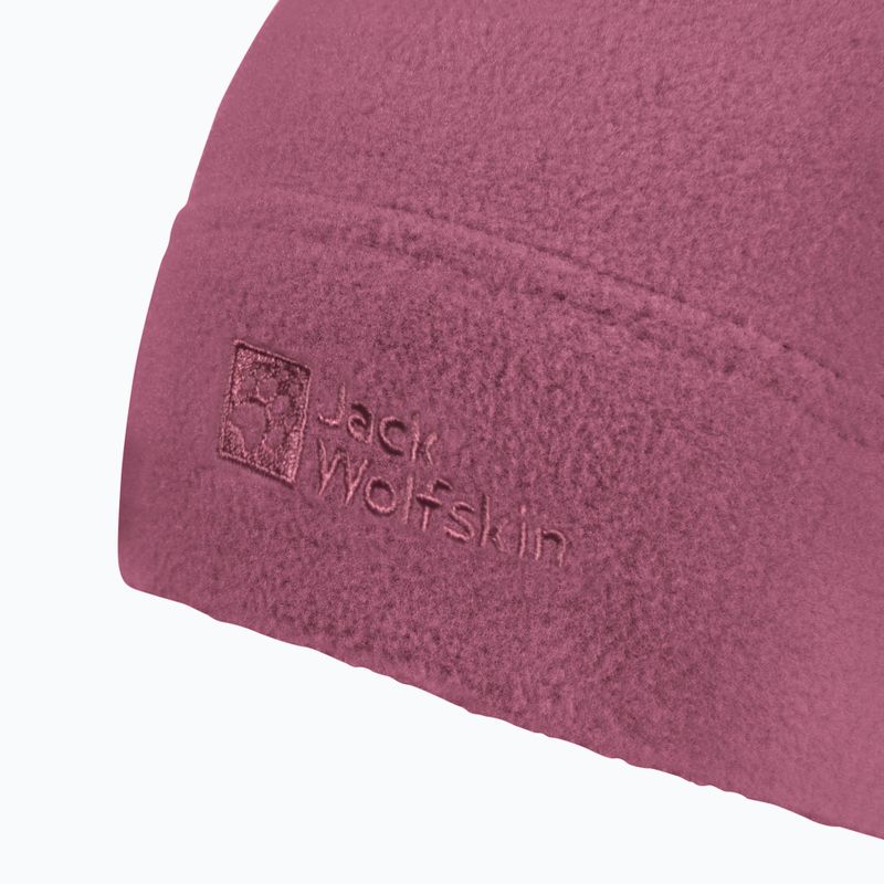 Zimní čepice Jack Wolfskin Real Stuff raisin 3