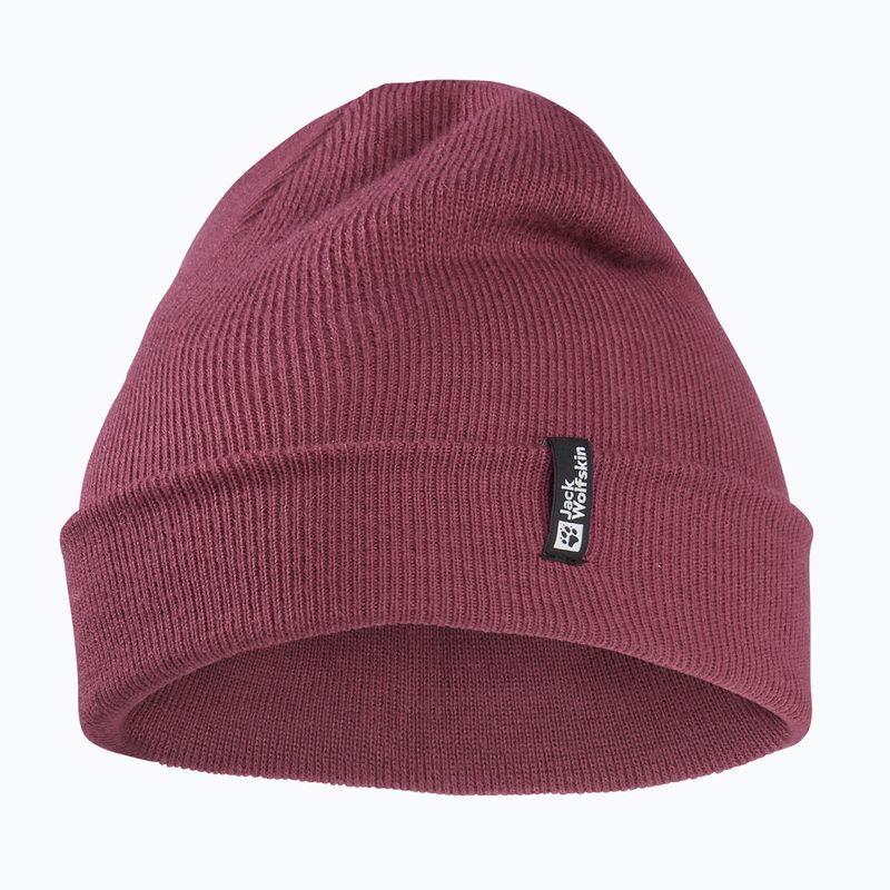 Zimní čepice Jack Wolfskin Rib raisin