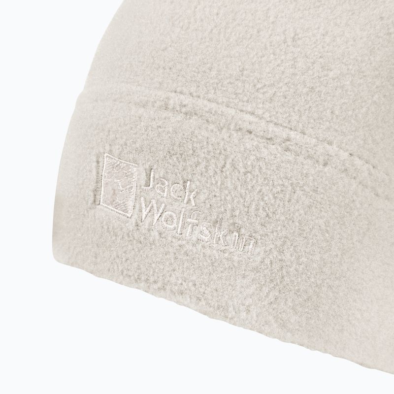 Zimní čepice Jack Wolfskin Real Stuff světlý písek 3
