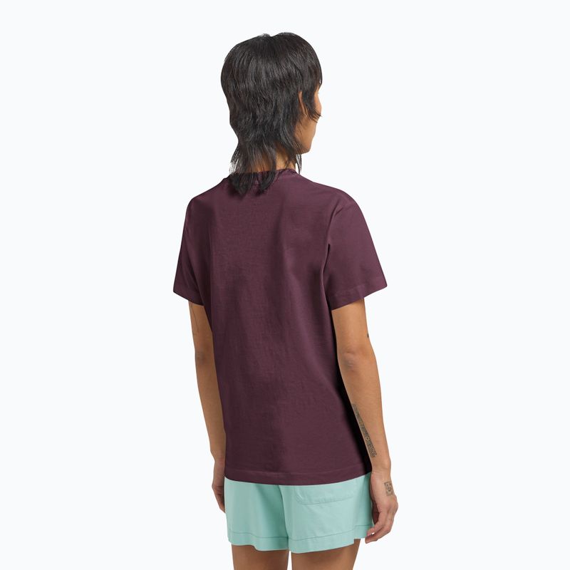 Dámské tričko Jack Wolfskin Essential amaranth 3