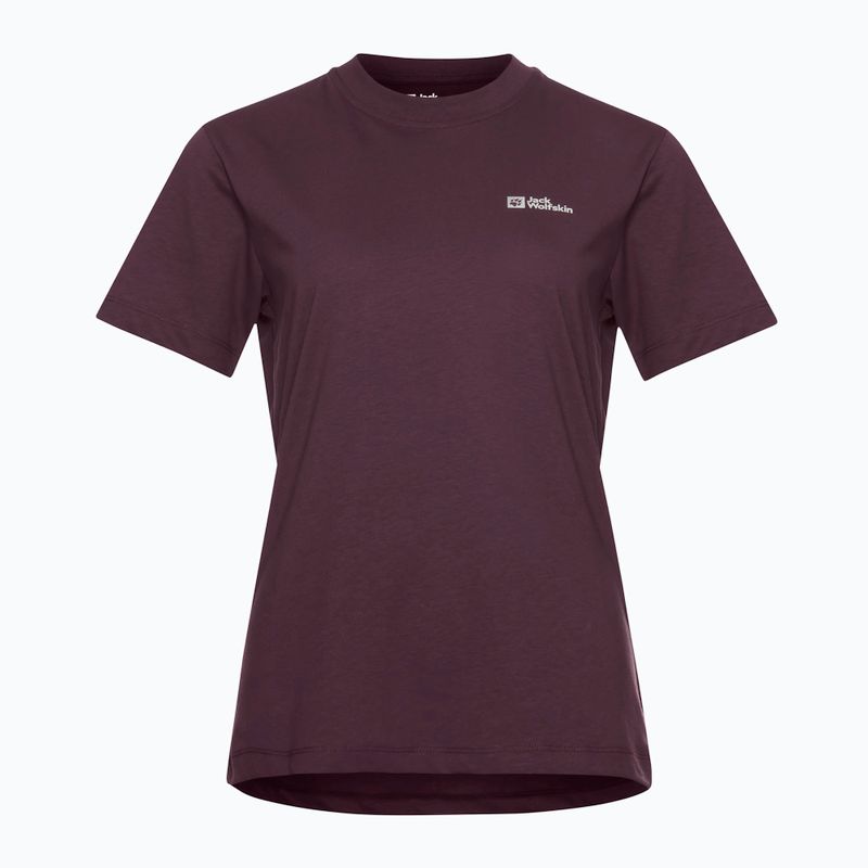 Dámské tričko Jack Wolfskin Essential amaranth 5