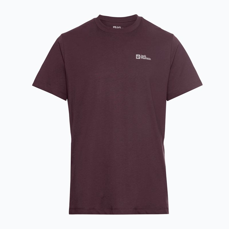 Pánské tričko Jack Wolfskin Essential amaranth 6