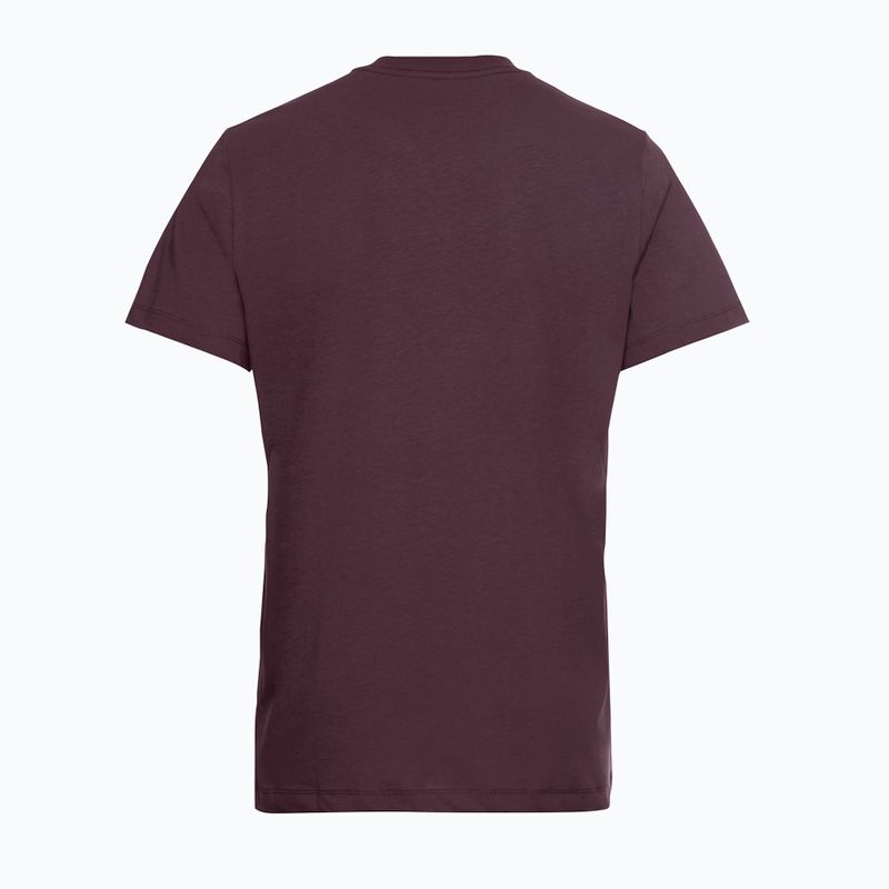 Pánské tričko Jack Wolfskin Essential amaranth 7