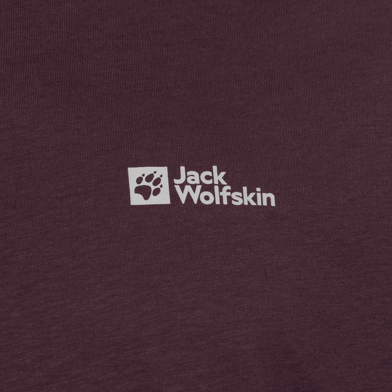 Pánské tričko Jack Wolfskin Essential amaranth 8