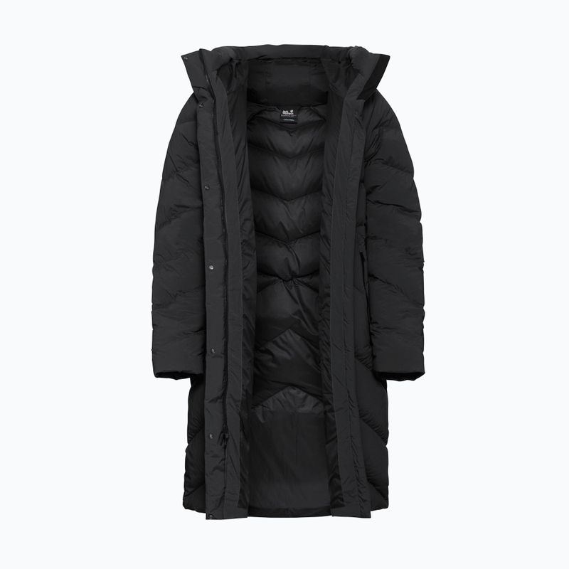 Dámský péřový kabát Jack Wolfskin Marienplatz Coat black 9