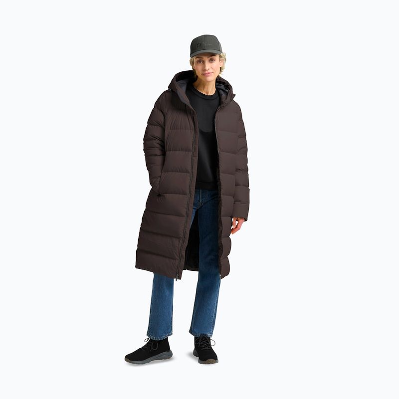 Dámský péřový kabát Jack Wolfskin Frozen Palace peat 2