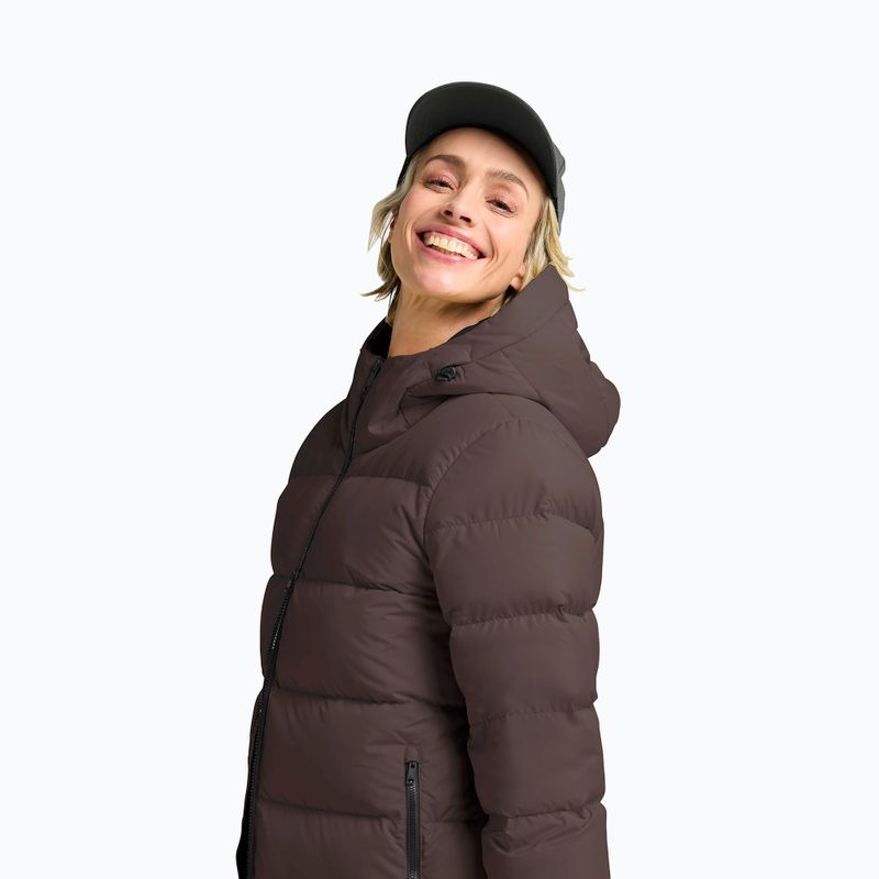 Dámský péřový kabát Jack Wolfskin Frozen Palace peat 4