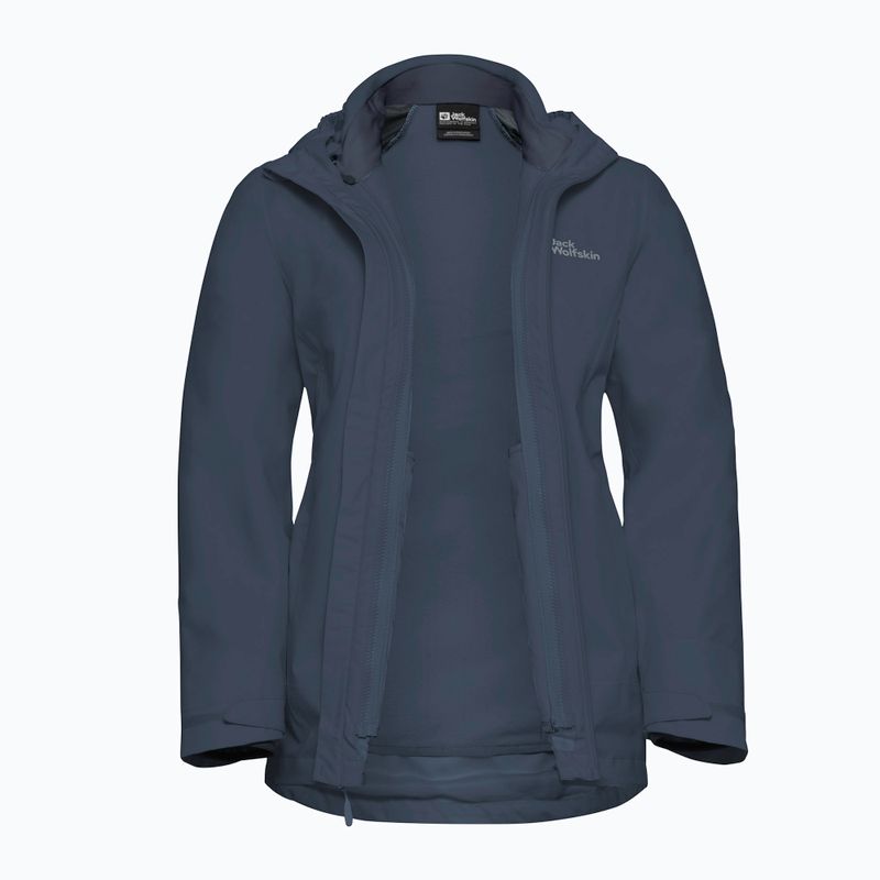Dámská bunda 3v1 Jack Wolfskin Moonrise 3In1 midnight sky 13