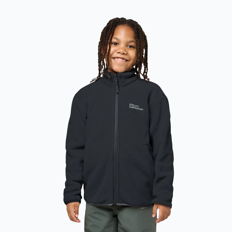 Dětská bunda 3v1 Jack Wolfskin Iceland 3IN1 black 9