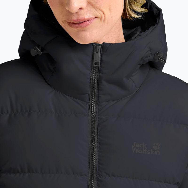 Dámský péřový kabát Jack Wolfskin Frozen Palace Coat dark navy 6