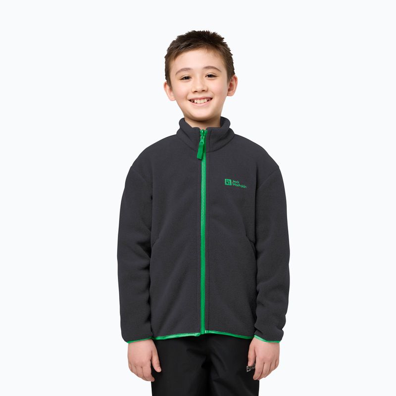 Dětská bunda 3v1 Jack Wolfskin Iceland 3IN1 mystic green 15