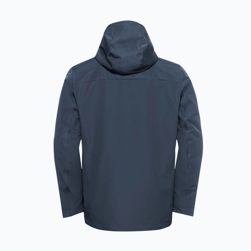 Pánská bunda 3v1 Jack Wolfskin Taubenberg 3In1 midnight sky 11