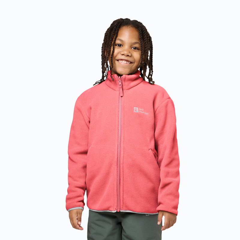 Dětská bunda 3v1 Jack Wolfskin Iceland 3IN1 sunset coral 10