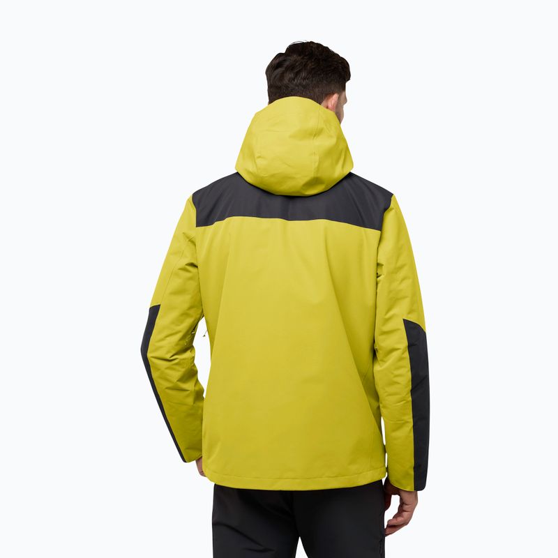 Pánská bunda 3v1 Jack Wolfskin Jasper 3In1 chartreuse 3