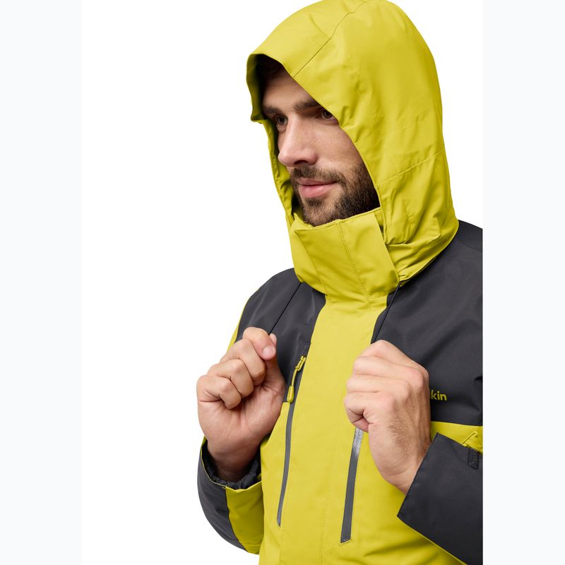 Pánská bunda 3v1 Jack Wolfskin Jasper 3In1 chartreuse 8