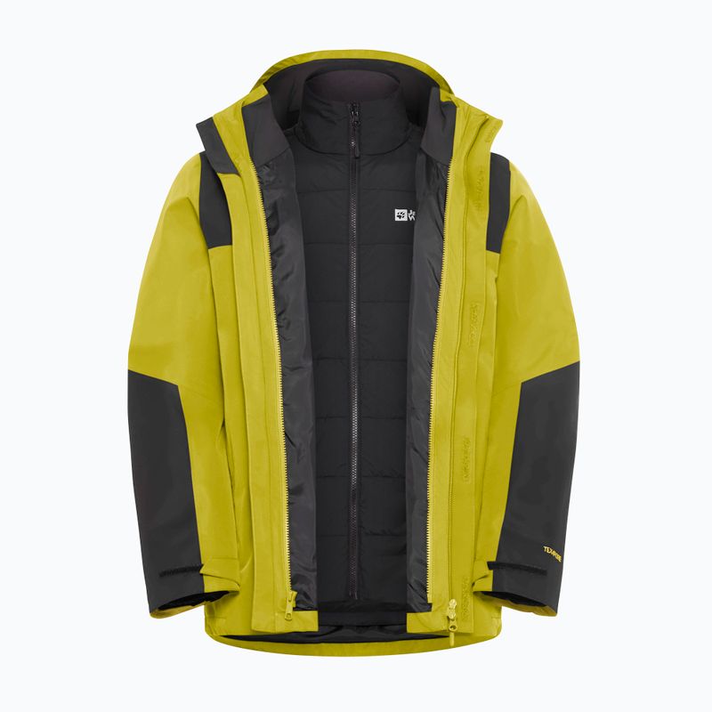 Pánská bunda 3v1 Jack Wolfskin Jasper 3In1 chartreuse 20