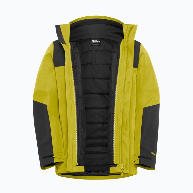 Pánská bunda 3v1 Jack Wolfskin Jasper 3In1 chartreuse 21