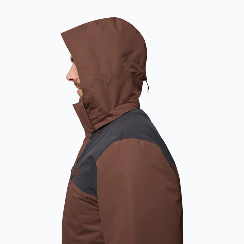 Pánská bunda 3v1 Jack Wolfskin Jasper 3In1 hot choc 7