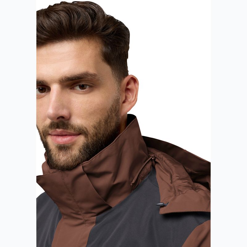 Pánská bunda 3v1 Jack Wolfskin Jasper 3In1 hot choc 9