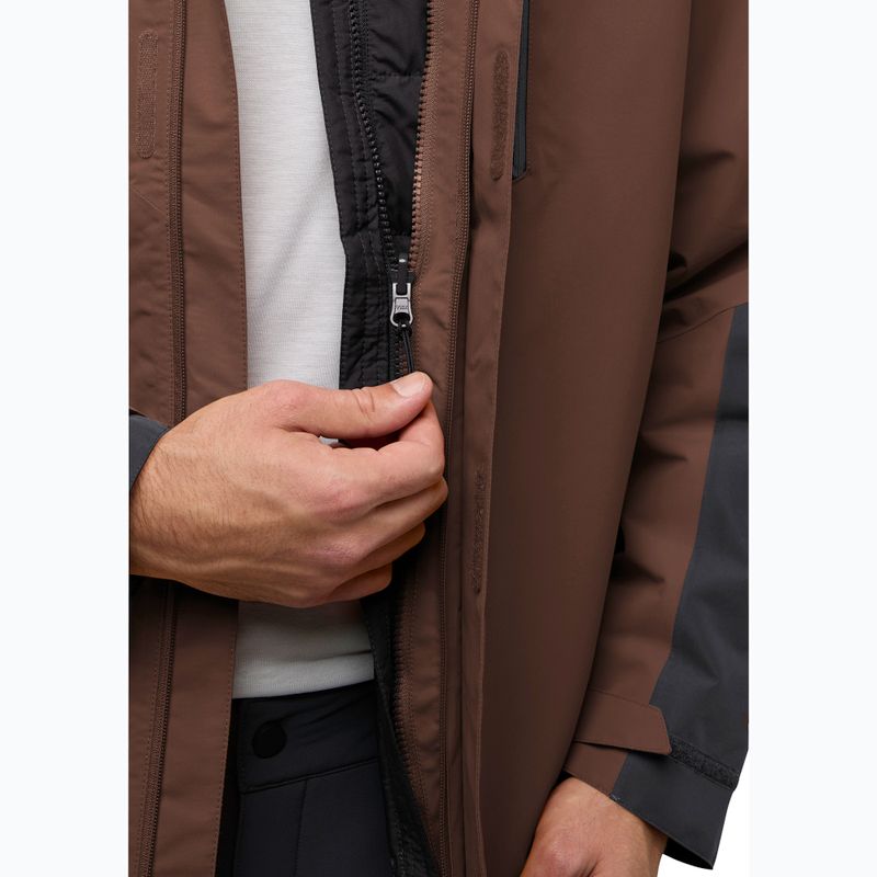 Pánská bunda 3v1 Jack Wolfskin Jasper 3In1 hot choc 15