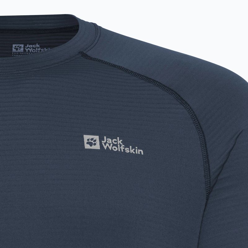 Pánské termo tričko Longsleeve Jack Wolfskin Infinite Warm midnight sky 5