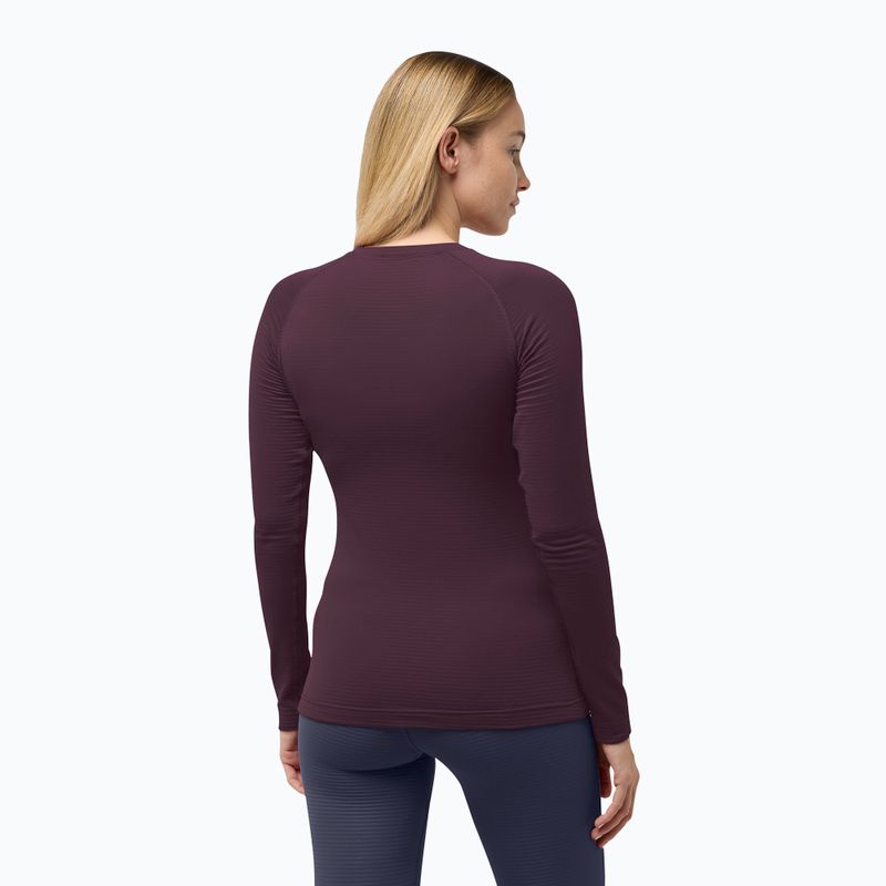 Dámská termoakční mikina Jack Wolfskin Infinite Warm amaranth 2