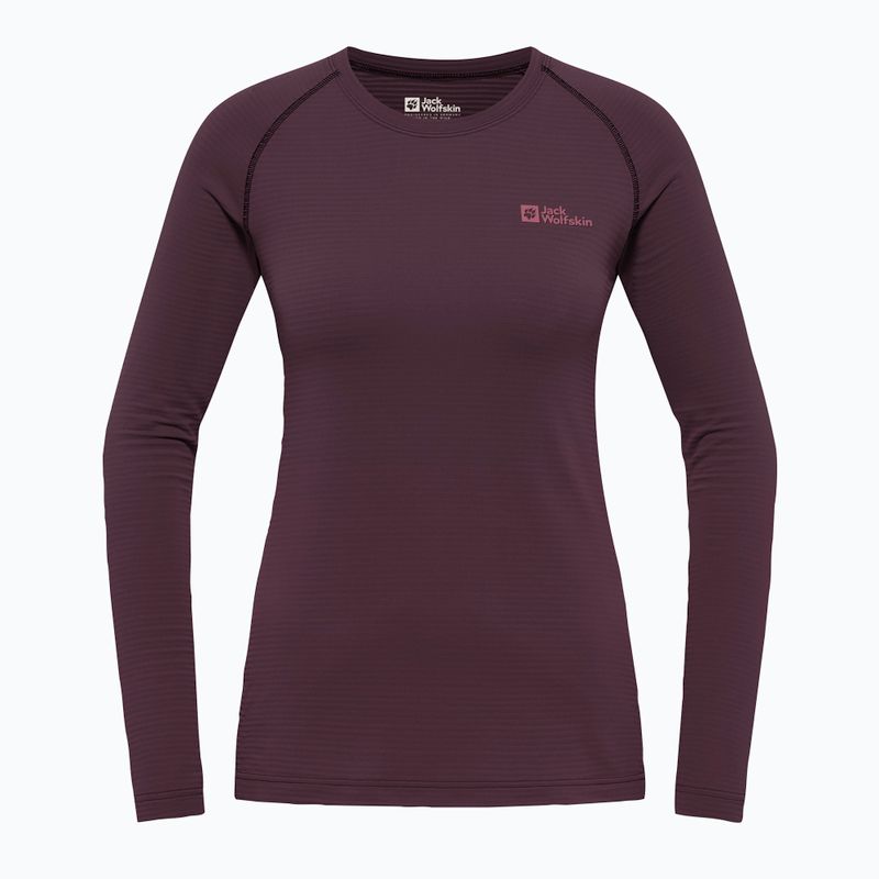 Dámské termo tričko Longsleeve Jack Wolfskin Infinite Warm amaranth 3