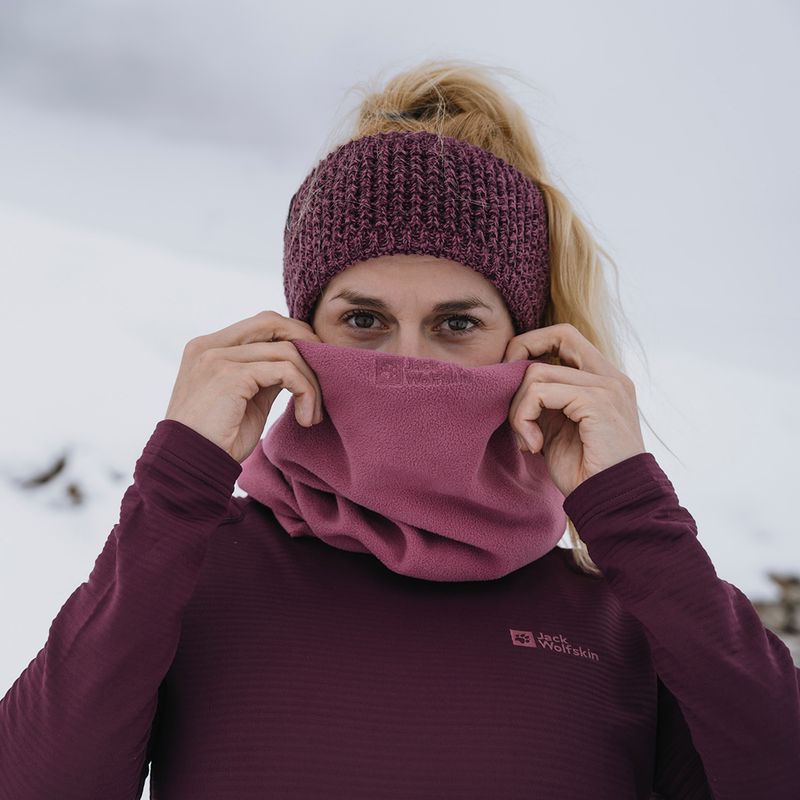 Dámská termoakční mikina Jack Wolfskin Infinite Warm amaranth 6